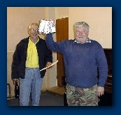 Alan Simmons comes in second