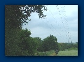 The dreaded power lines at station B