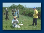 Another bunch at the start