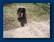 The lower I hold it the better the bearing!